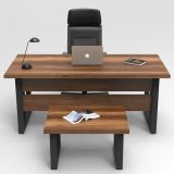 Yurudesign MN07-BA Marken Barok Ab Ofis Büro Masa Takımı