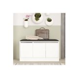 Yurudesign More Puflu Ayakkabılık 3 Kapaklı Dolap 90CM Beyaz Mr2-W