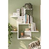 Yurudesign Shelf 21 Duvar Rafı Beyaz WL21-W