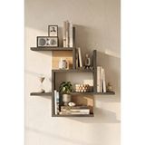Yurudesign Shelf 21 Duvar Rafı Sepet-antrasit Wl21-sa Gri