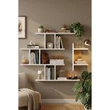Yurudesign Shelf 25 Duvar Rafı Sepet-beyaz Wl25-sw Kahverengi