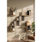 Yurudesign Shelf 27 Duvar Rafı, 940x145x1030 mm, Antrasit