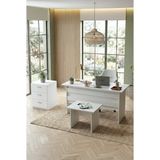 Yurudesign Vario ABC Ofis Büro Masa Takımı 3 Renk VO9-W - Beyaz