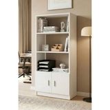 Yurudesign Vario D Ofis Kitaplık 3 Renk VO4-W - Beyaz