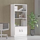 Yurudesign Vario D Ofis Kitaplık Beyaz