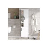Yurudesign Vitale Çok Amaçlı Dolap Banyo Dolabı Beyaz Vı2-W