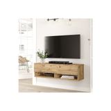 Yurupa Aven Tv Ünitesi Tv Sehpası Raflı Kapaklı 100cm Çam AVE13-A