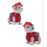 Yürüyen Köpek Pilli Işıklı Sesli Paw Patrol Marshall Figür Benzeri Yürüyen Köpek (Kırmızı)