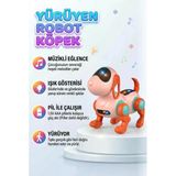 Yürüyen Robot Müzik Ve Işıklı 16 Cm Sallanan Kafalı Gerçekçi Haraketli Eğlenceli Oyuncak Köpek