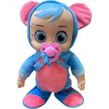 Yürüyen ve Dans Eden Oyuncak Bebek Emzikli Müzikli - Mavi - Pembe
