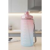 yusa stores Günlük Motivasyon Su Matarası 2 Litre – Büyük Kapasiteli Motivasyonel Su Matarası
