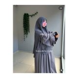 Yüsra Collection Ravda Elbise Ve Gölgeli Sufle 2” li Takım