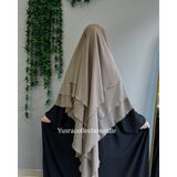 Yüsra Collection Tesettür Sufle Şifon Uzun Boy - Vizyon