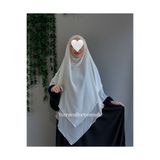 Yüsra Collection Tesettür Sufle Şifon Uzun Boy