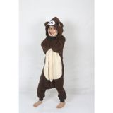Yüsü Çocuk Kigurumi Ayı Kostümü Hayvan Kostümü