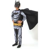 Yüsü Kaslı Batman Kostümü - Siyah - 7 - 8 Yaş