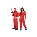 Yüsü Unisex Kırmızı Yetişkin La Casa De Papel Kostümü
