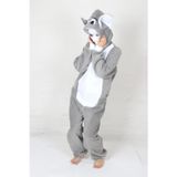 Yüsü Yetişkin Kedi Kostümü Hayvan Kostümü Rahat Pijama Kostümü
