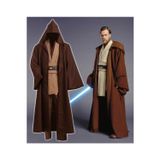 Yüsü Yetişkin Obi Wan Kostümü, Jedi Kostümü, Star Wars Kostümü