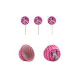 Yusuf Dirik YD Party Supplies Minnie Mouse Cupcake ve Kürdan Set 12 Adet
