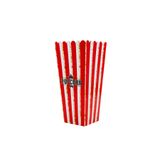 Yusuf Dirik YD Party Supplies Popcorn Kutusu Kırmızı Çizgili 20 cm 20 Adet
