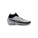 Yusuf Shoes Yusufshoes Lion Boğazlı Çocuk Yetişkin Çoraplı Halı Saha Futbol Ayakkabısı - Gri