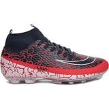 Yusuf Shoes Yusufshoes Lion Boğazlı Çocuk Yetişkin Çoraplı Halı Saha Futbol Ayakkabısı - Siyah - Kırmızı