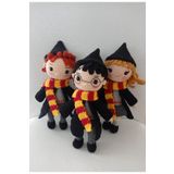 YUSUF TOKTAS TOYS CITY Toyscity Harry,Hermione,Ron Amigurumi Takım Örgü Oyuncak
