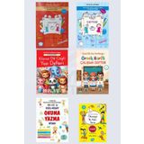 Yuva Yayınları 1.Sınıf Dik Temel Harflerle Okumaya İlk Adım Seti Anetil-Hece Kitabı ve Güzel Yazı Defteri 6 Kitap