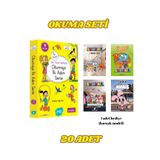 Yuva Yayınları 20 Adet 1 Sınıf Okumaya Ilk Adım Serisi (elakin) 10 Kitap - Gumball boyama kitabı hediyeli