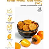 Yuvadan Dilimlenmiş Amme Kurusu - Cennet Hurması Kurusu | 100 gr | Glütensiz Sağlıklı Atıştırmalık