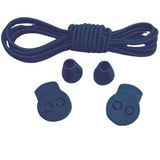 Yuvarlak, 100 cm Elastik Akıllı, Kilitle, Tak-Bırak Bağcık, Yeni Nesil, Bağlamaya Gerek Olmayan Bot, Spor, Klasik Ayakkabı Bağcığı (Koyu Lacivert)