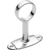 Yuvarlak Ayaklı Askı Flanşı Açık Krom Q16 Mm ( 2 Adet )
