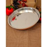 Yuvarlak Bakır Fırın Tepsi 35 cm