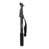 Yuvarlak başlı Reticam® selfie Stick tek ayak – 40,6 cm 139,7 cm ayarlanabilir bile Dikey çubuk kamerası ve üç ayaklı sehpa sabitleme için GoPro ve akıllı telefonlar için – MP55, alüminyum, siyah