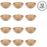 Yuvarlak Bio Hamur Mayalama Sepeti 12 Adet Yuvarlak 20X8 cm 12 Adet