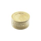 YUVARLAK= ÇAP: 9.7CM 6PCS BAMBU - AHŞAP ÇAY TABAK (5264)