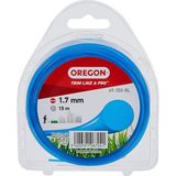 Yuvarlak Çim Biçme Ipi 1 7 mm Çim Yabani Ot Çim ve Çiçek Tarhları Için Bahçe Işleri ve Çim Bakımı Naylon Iplik Çoğu Çim Biçme Makinesi Için 1 7 mm x 15 M 69 350-BL