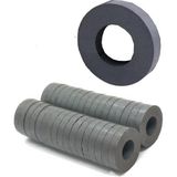 Yuvarlak Delikli Mıknatıs Mini 150 Adet 15X3 mm Mini Mıknatıs Seramik Kömür, Nişan Düğün S - Çok Renkli