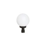 Yuvarlak Direk Üstü Glop Bahçe Aydınlatma Armatürü (4-6 Cm Çapında Yuvarlak Borular İçin Uygun.)