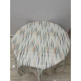 yuvarlak masa örtüsü 140 cm çapında