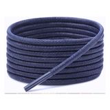 Yuvarlak Mumlu Ayakkabı Bağcığı, Casual, Bot, Klasik ve Spor Ayakkabılar İçin Bağcık, 1 Çift (Lacivert, 120 cm)