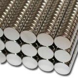 Yuvarlak Neodyum Mıknatıs, Güçlü Magnet, Ebat ve Adet Seçenekli 10 Lu Paket-10X1 Mm