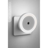 Yuvarlak Otomatik Gece Lambası Işığa Duyarlı Karanlık Ldr Sensörlü Koridor Beyaz Gc01 Beyaz