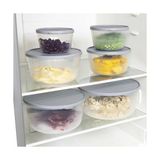 Yuvarlak Saklama Kabı 1.5 L - Option-1 - 001-Renkli