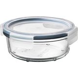 Yuvarlak Saklama Kabı Plastik Kapaklı Ikea Vakumlu Cam Saklama Hacim: 400 ml