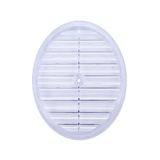 Yuvarlak Seffaf Dogalgaz Havalandirma Cam Menfez Kapagi Cap 18 Cm