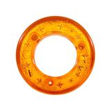 Yuvarlak Simit Tip Led Lamba 9 Led 12/24v Sarı Stop Lamba Kod:67s