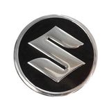 Yuvarlak Suzuki Logo Alüminyum Sticker Etiket
