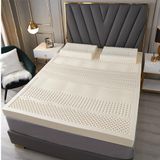 Yuvarlanabilir Yer Yatağı Çerçeve Yatak Uyku Pedi Tabanı, Yatak Odası Katlaması için Nefes Alabilen Yatak Plakası, Doğal Lateks Yatak 140 x 190 x 15 cm - %100 Organik, Nefes Alabilir ve Rahat